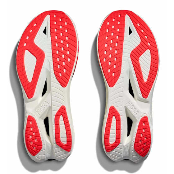 Hoka Women's Mach X 3 Neon Yuzu/Squid Ink 40 2/3 - side b