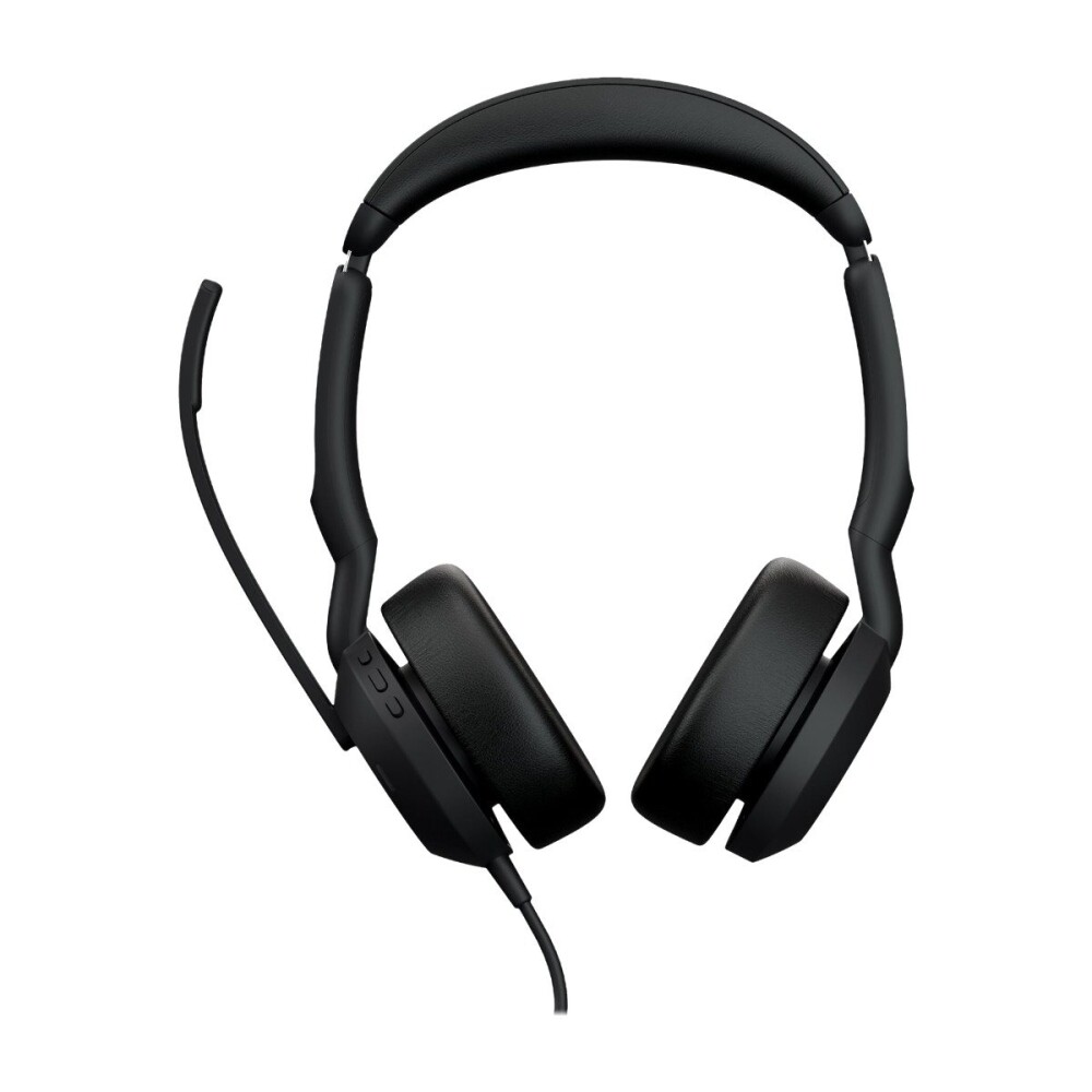 Jabra Evolve2 50 Hodesett Usb-c Alcatel-lucent Certified, Amazon Chime Certified, Avaya Certified, Cisco Webex Certified, Microsoft Teams, Unify Certified, Zoom Stereo Svart