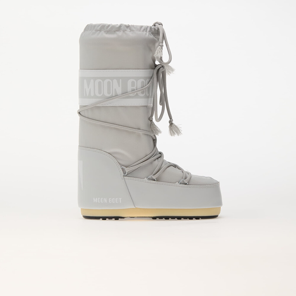 Moon Boot Icon Nylon Glacier Grey - side b