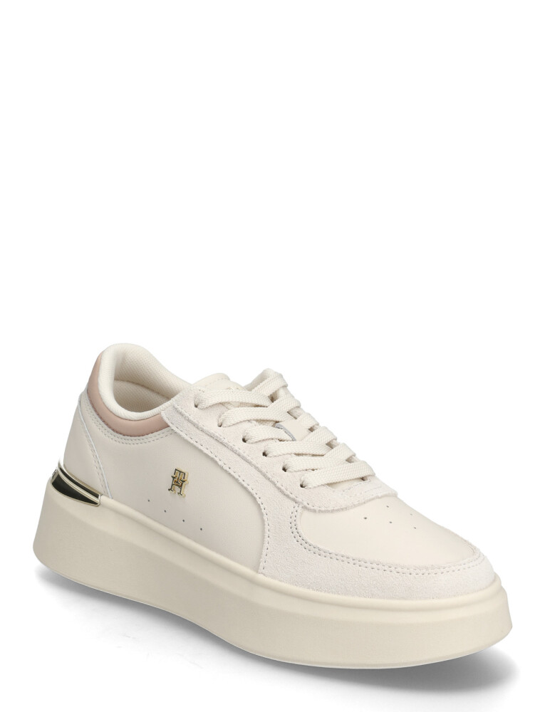 Tommy Hilfiger Th Satin Platform Sneaker - Cream - 40 - main photo