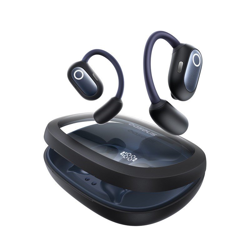 Baseus Eli Fit Ã¸repropper   USB C   Svart
