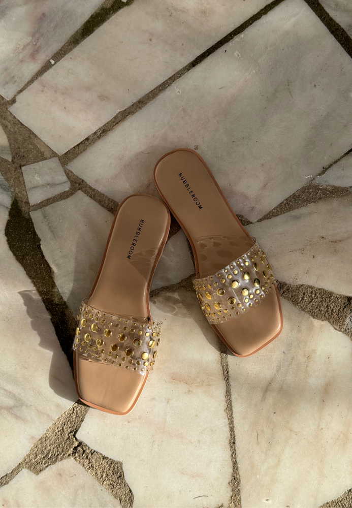 BUBBLEROOM Vinyl Sandal Gold-coloured 37 - side a