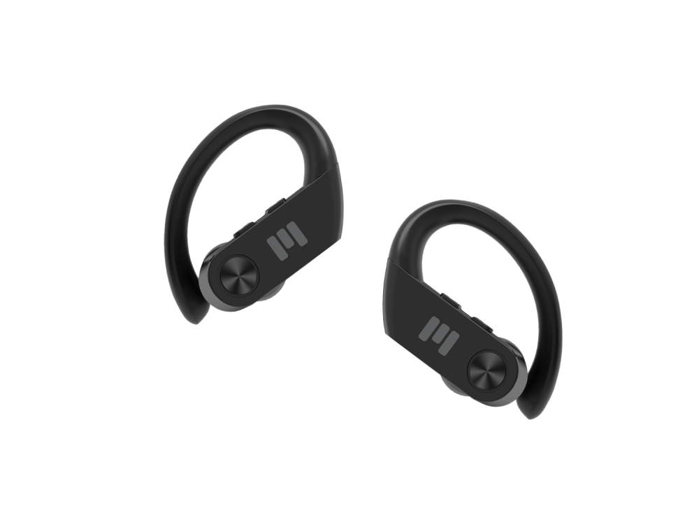 Miiego Miibuds Active Go høretelefoner sort