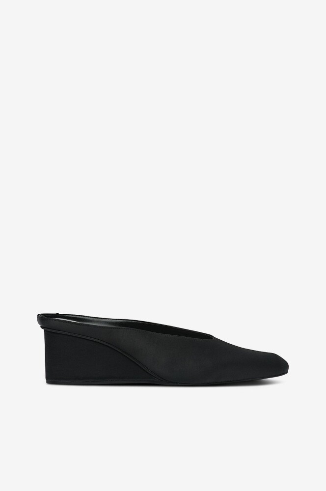 Mango Pumps Wedge Svart - main photo
