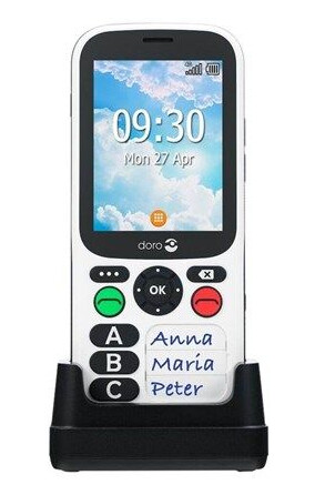 Doro 780X IUP Svart Hvit