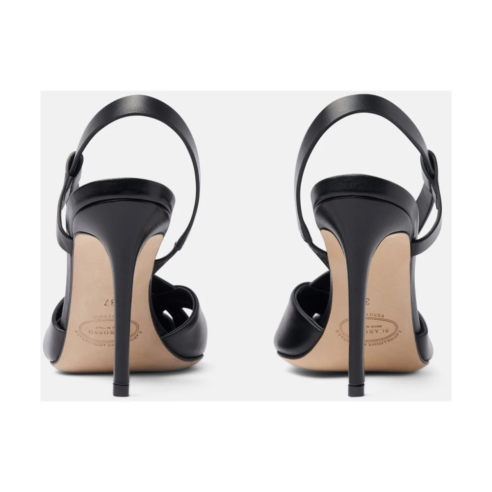 Scarosso Dame Sko Svart 37 EU, - side b
