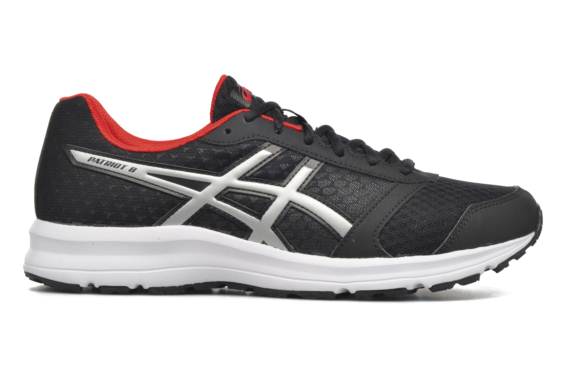 Asics  PATRIOT 8 M"s Løpesko 9091 BLACK/LIGHTNING/VERMILION 41 1/2 - main photo