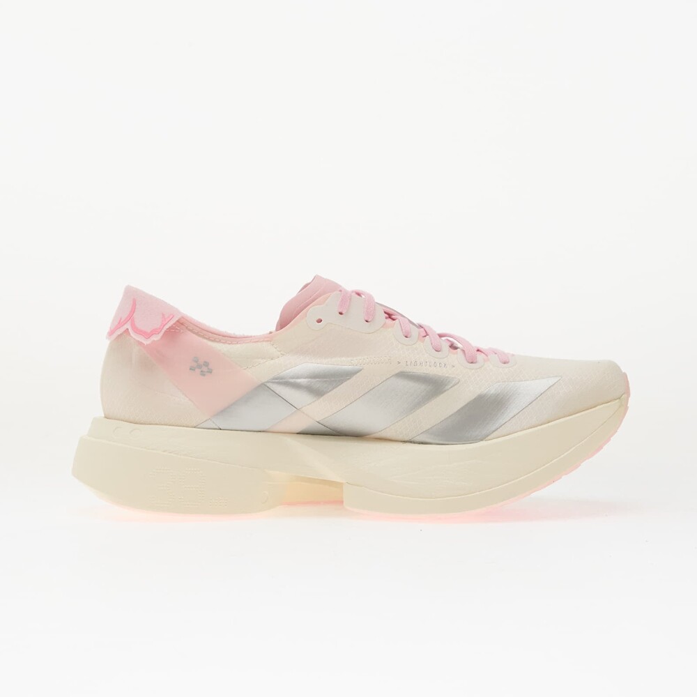 Joggesko adidas Adizero Adios Pro 4 Core White/ Silver Met./ Clear Pink EUR 41 1/3 - side b