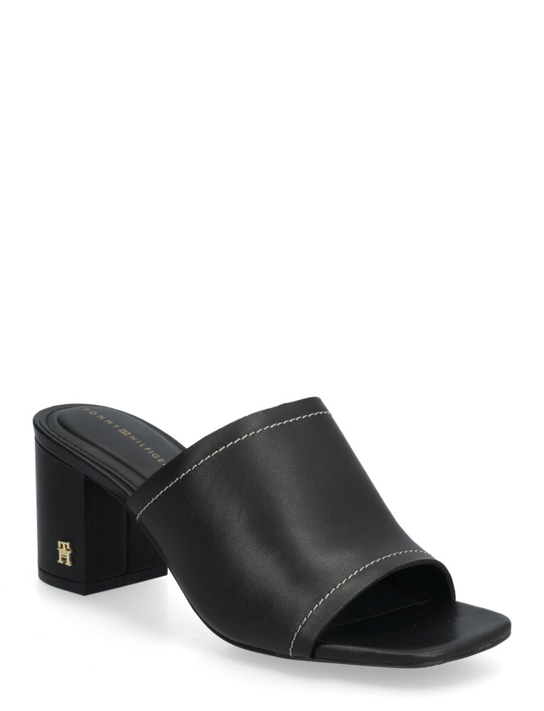 Tommy Hilfiger Th Block Heel Mule Lth Black 36 - main photo