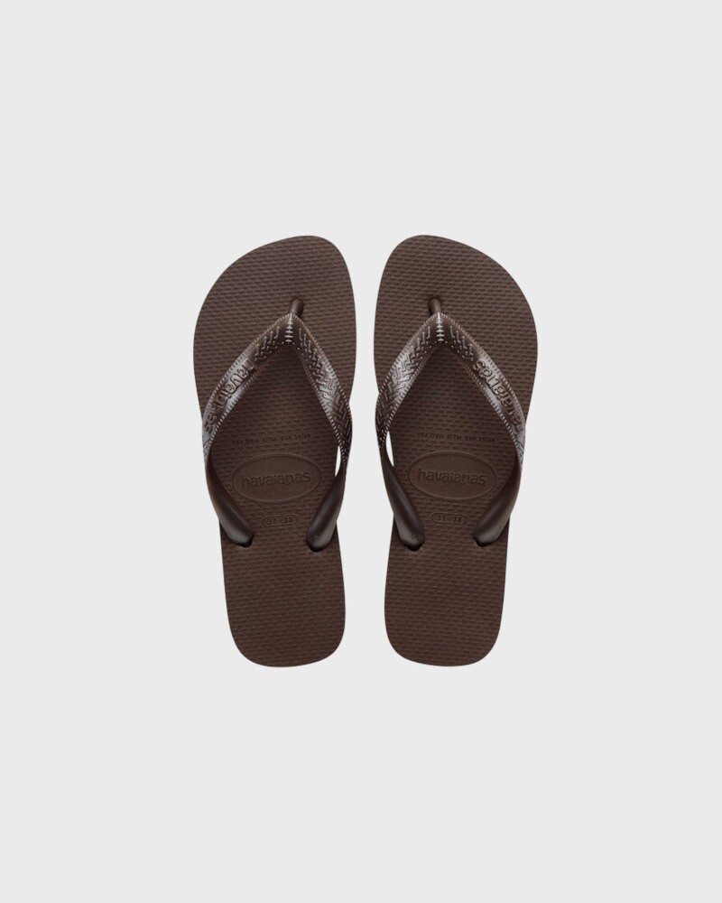 Havaianas Women"s Top Tiras 0727 Dark Brown 39/40 - side b