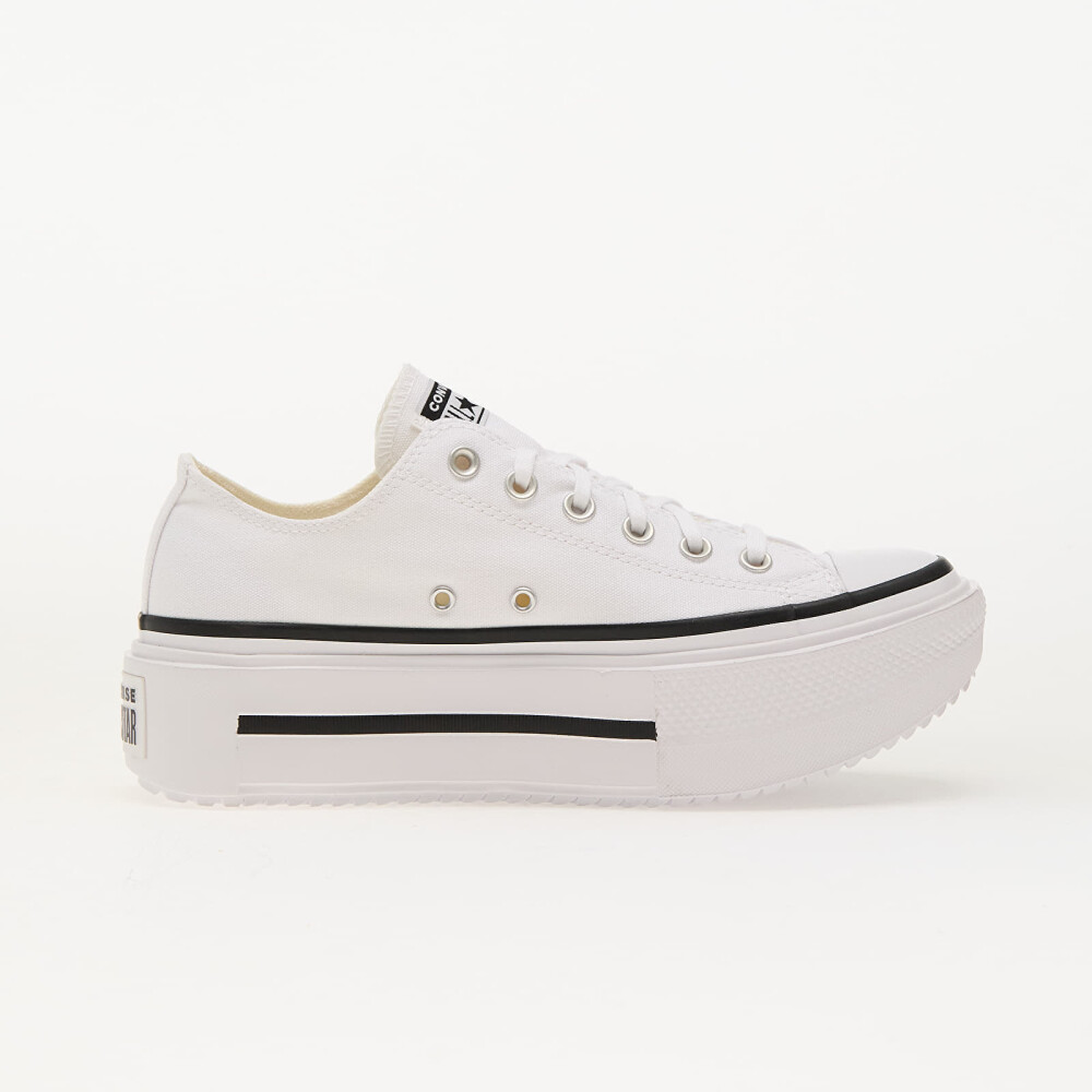 Joggesko Converse Chuck Taylor All Star Lift Double Stack White/ Black/ White EUR 36 - side b