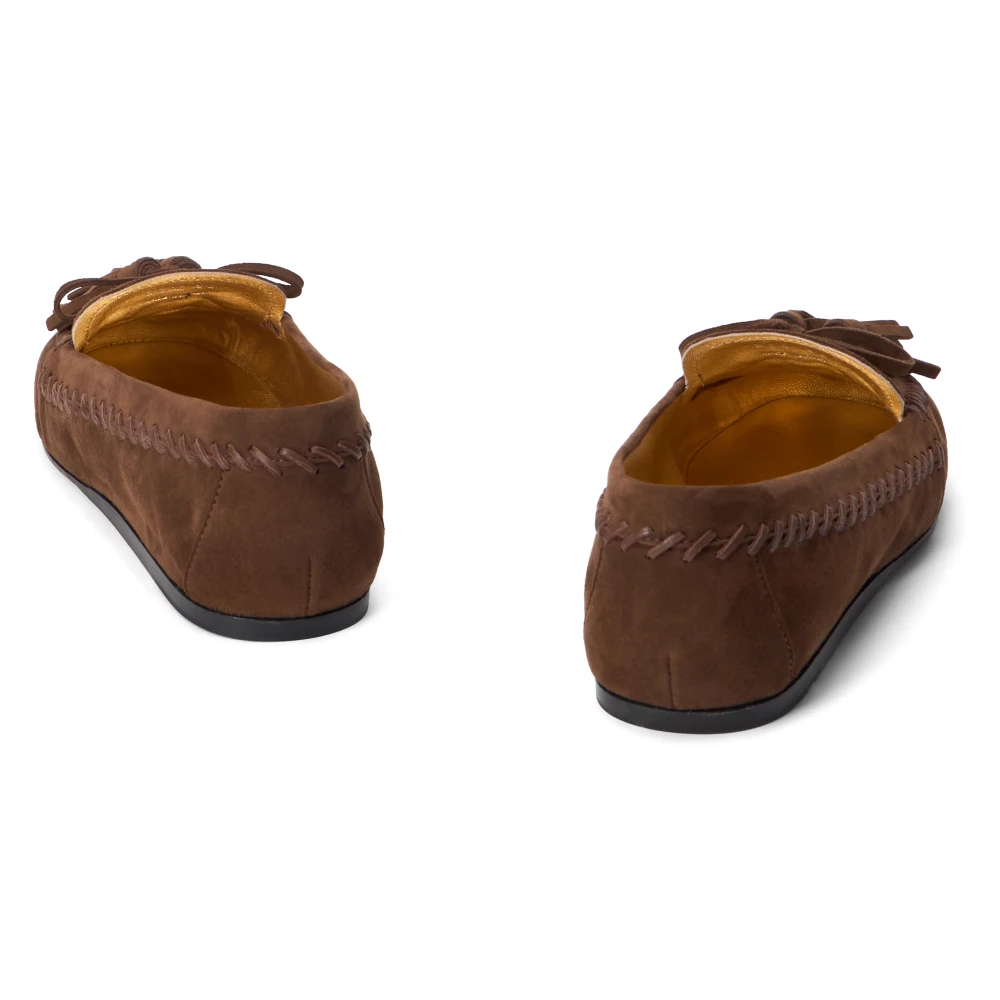 Prada, Dame, Sko, Brun, 39 EU, - side b