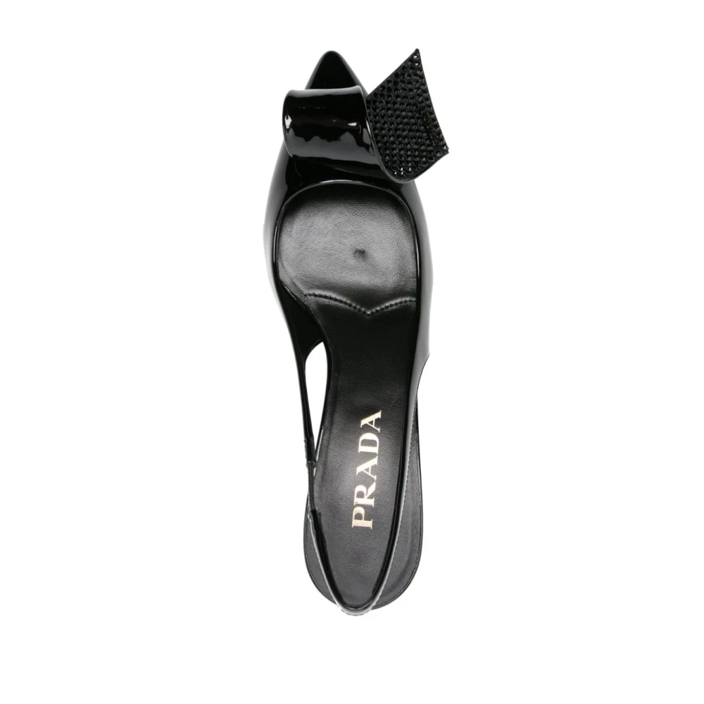 Prada Dame Sko Svart 36 EU - side b