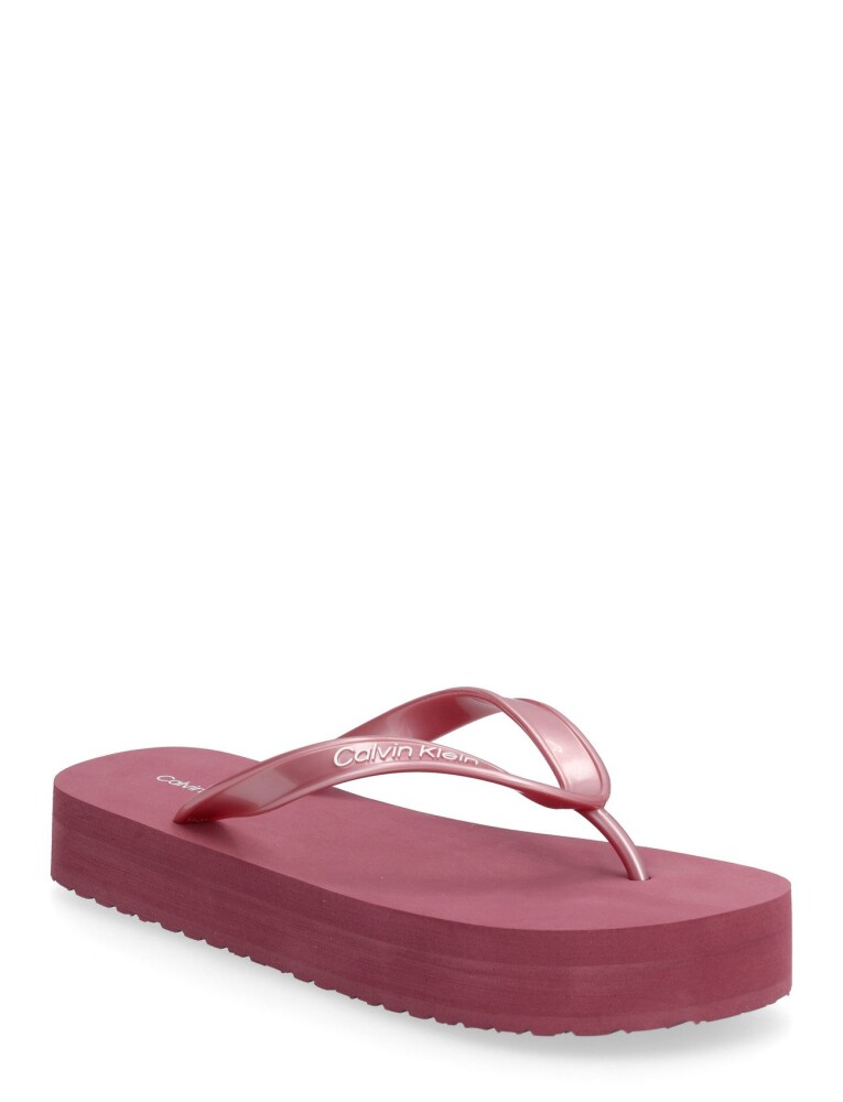 Calvin Klein Flatform Flip Flop Met Tpu   Pink   39 - main photo