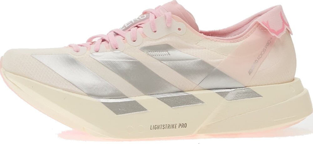 Joggesko adidas Adizero Adios Pro 4 Core White/ Silver Met./ Clear Pink EUR 41 1/3 - main photo