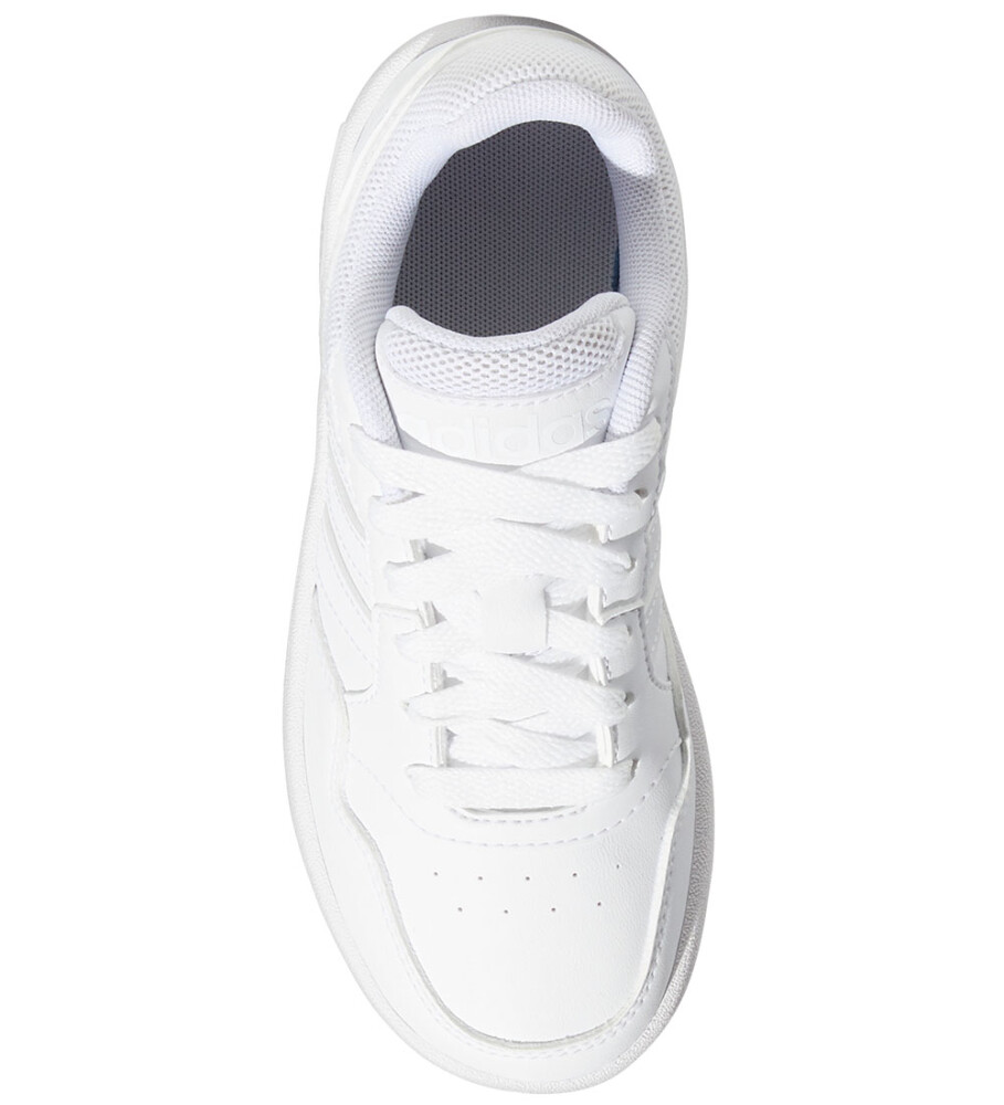 Adidas Hoops 3.0 K Ftwwht/Ftwwht/Ftwwht 36 Uk 3.5 Sneakers - side b