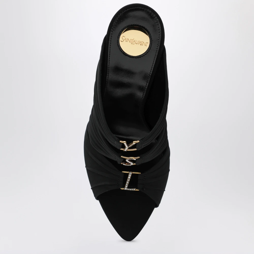 Saint Laurent Dame Sko Svart 36 EU, - side b