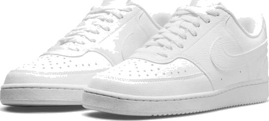Nike Court Vision Low Next Nature, sneaker dame 40.5 White/White-White - main photo