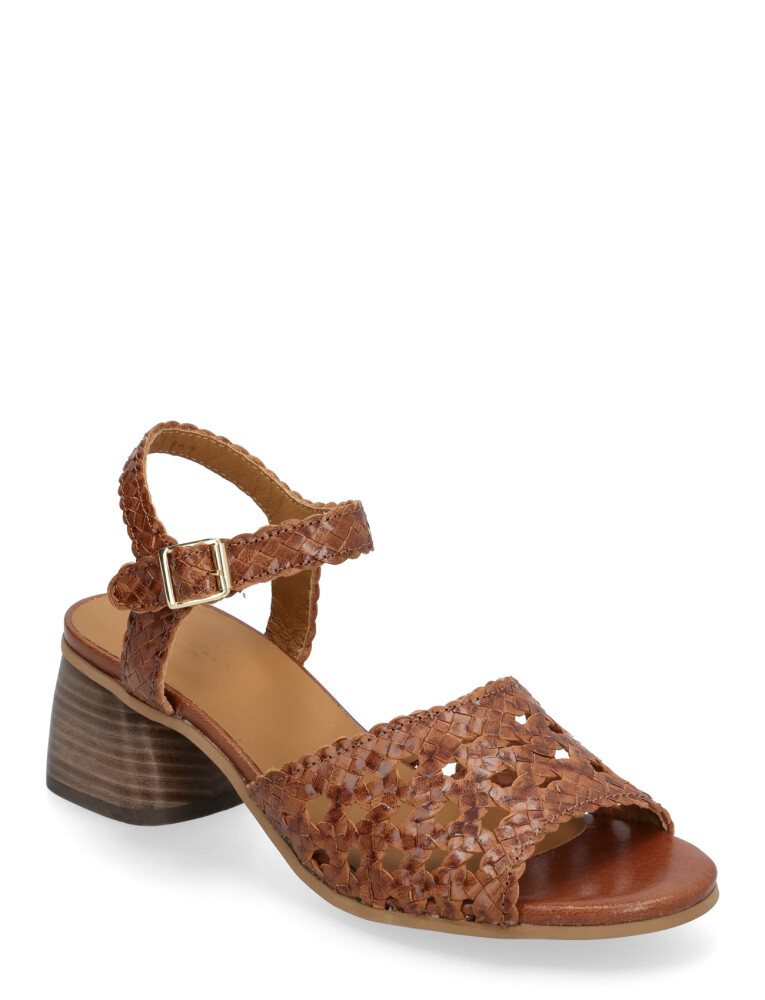 ANGULUS Sandals - Block Heels - Brown - 40.5 - main photo