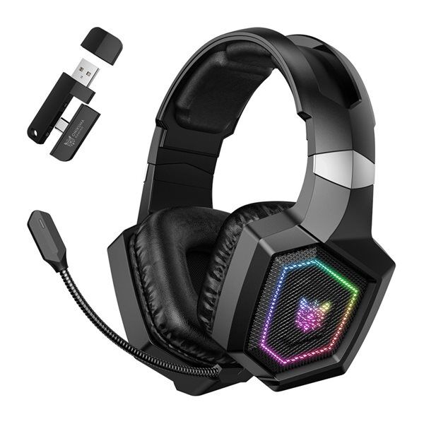 Onikuma GT806 gaming hodetelefoner Svart
