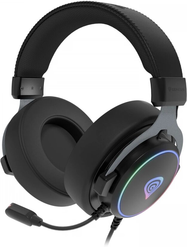 Genesis Neon 764 Usb Gaming Headset Rgb Svart