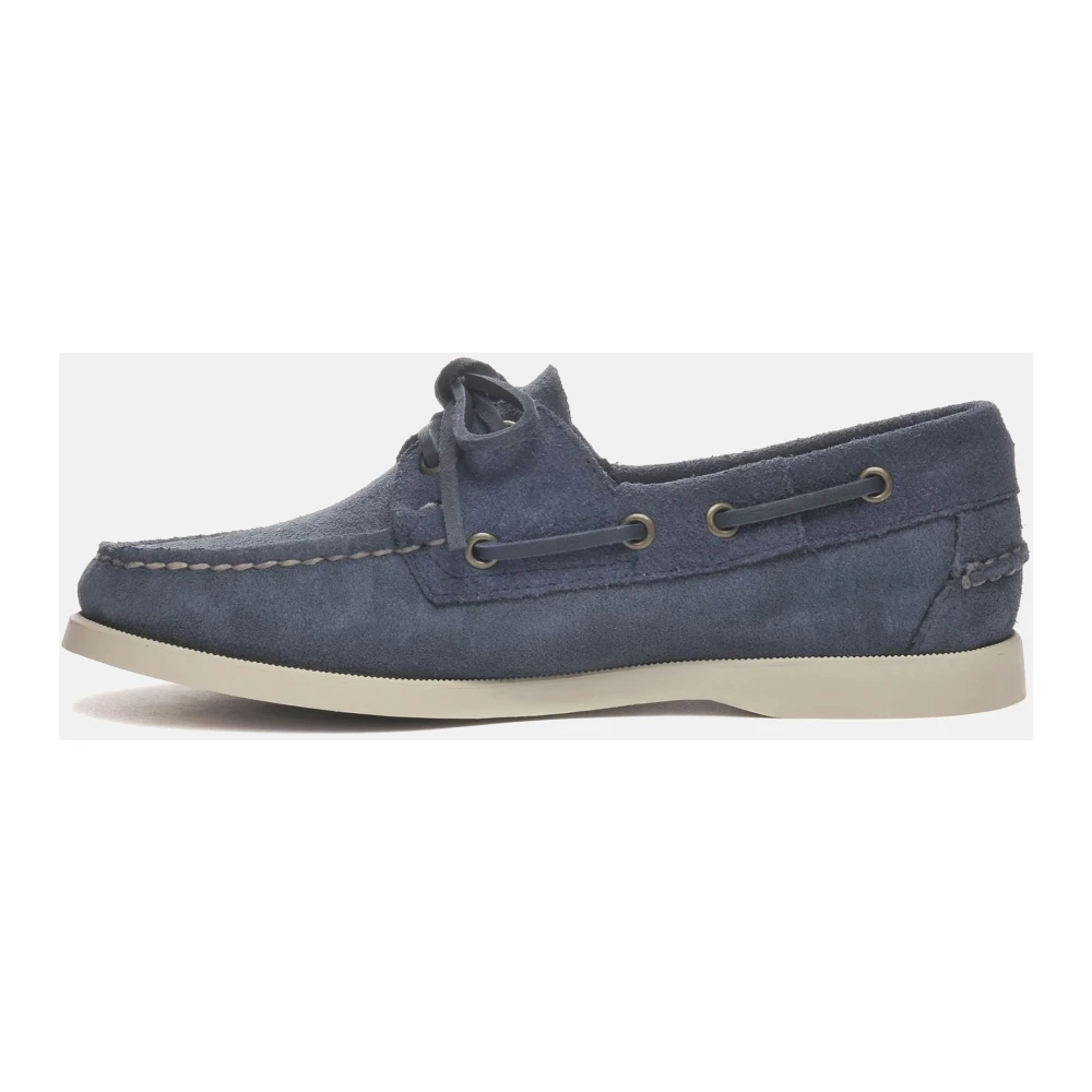 Sebago Dame Sko Blå 40 1/2 EU, - side b