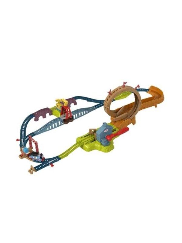 Train Loop Set Fisher Price Thomas and Friends Launch & Loop Maintenance Yard Train ...
