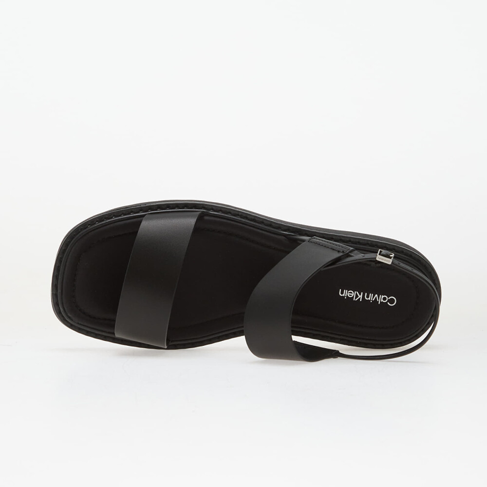 Calvin Klein Sq Molded Sandal Slin Lth Black 37 - side b
