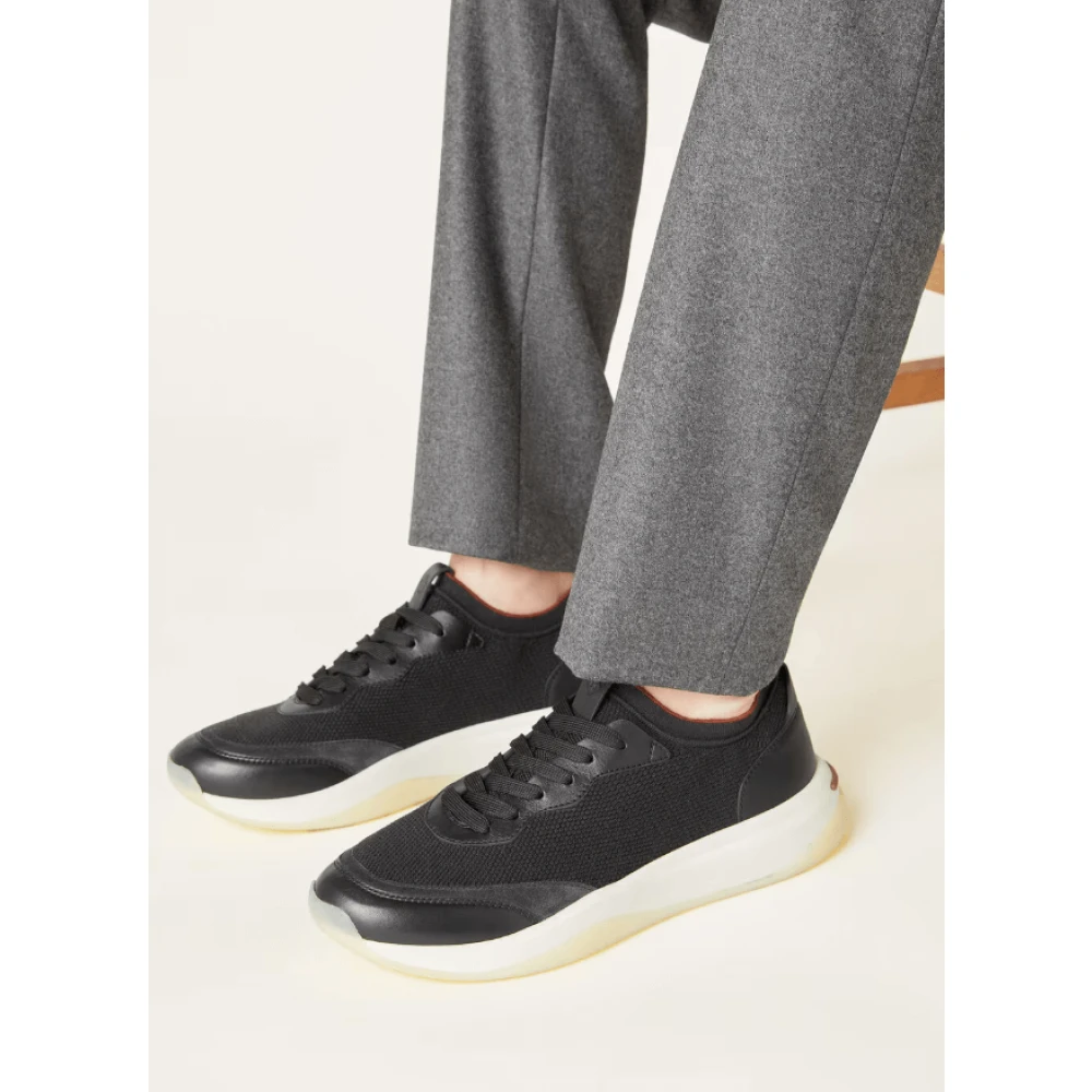 Loro Piana Herre Sko Blå 42 EU, - side a