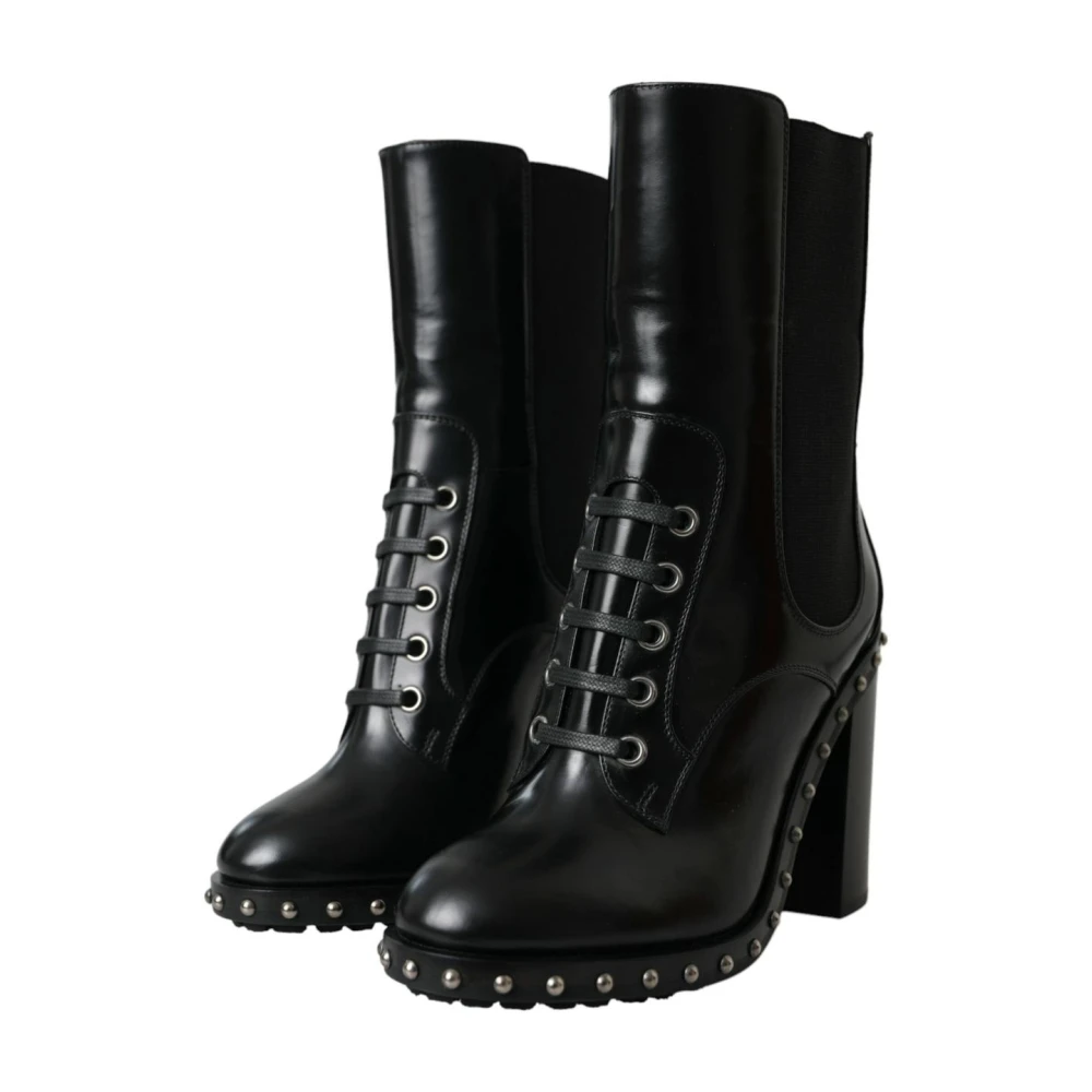 Dolce & Gabbana Dame Sko Svart 36 EU, - side a