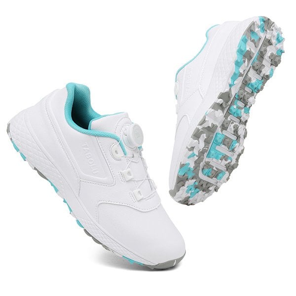 Holocky Dame Golf Sko Spikeless Vanntett Golf Sport Sneakers White Grey 41 - main photo