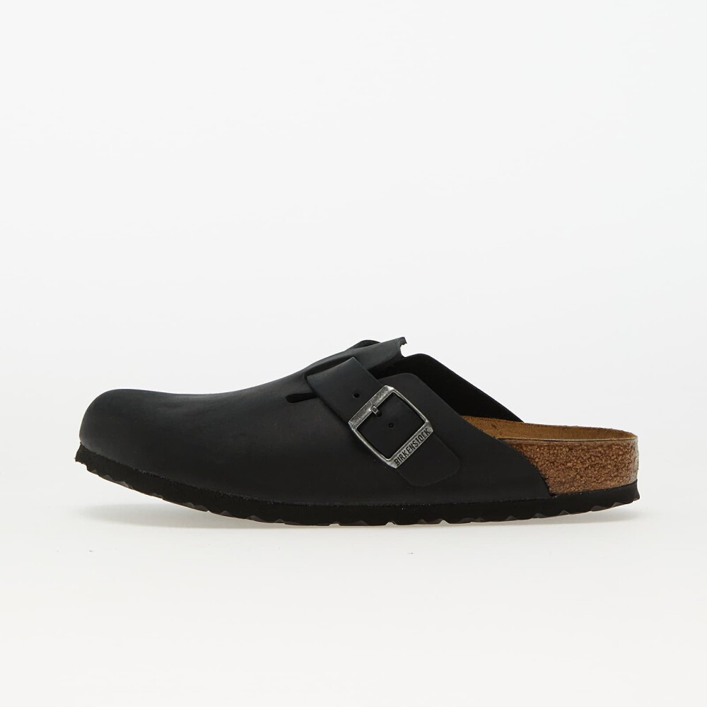 Birkenstock Boston NU Olied Smal Black - main photo