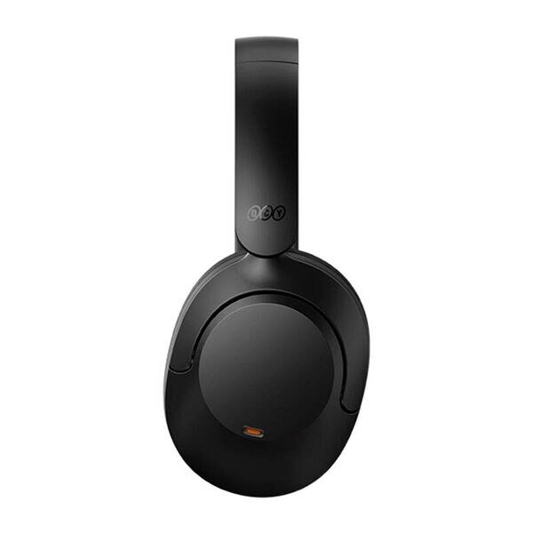 Trådløse Hodetelefoner Qcy Anc H4 (Svart)