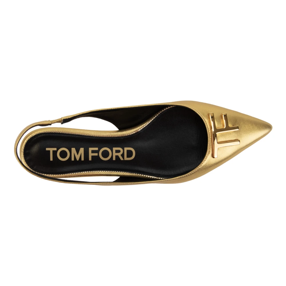 Tom Ford Dame Sko Gul 37 EU, - side b