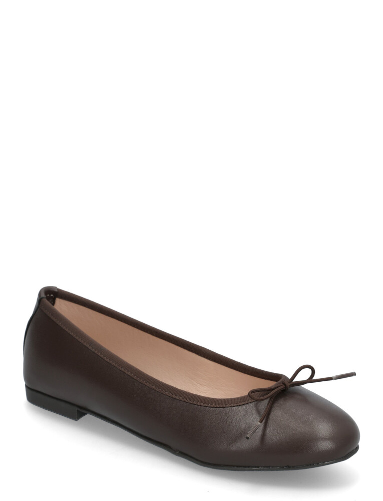 Bianco Biamadison Ballerina Smooth Leather - Brown - 38 - main photo