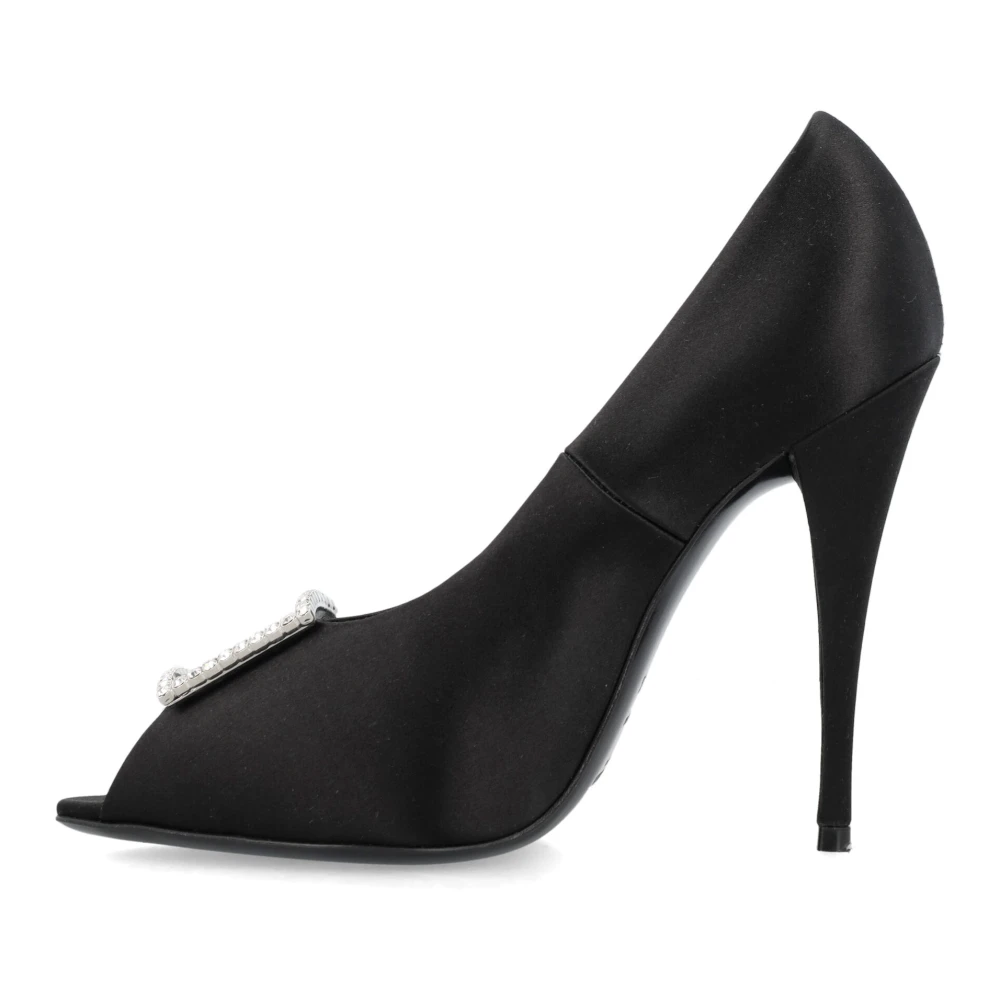 Saint Laurent Dame Sko Svart 36 1/2 EU - side a