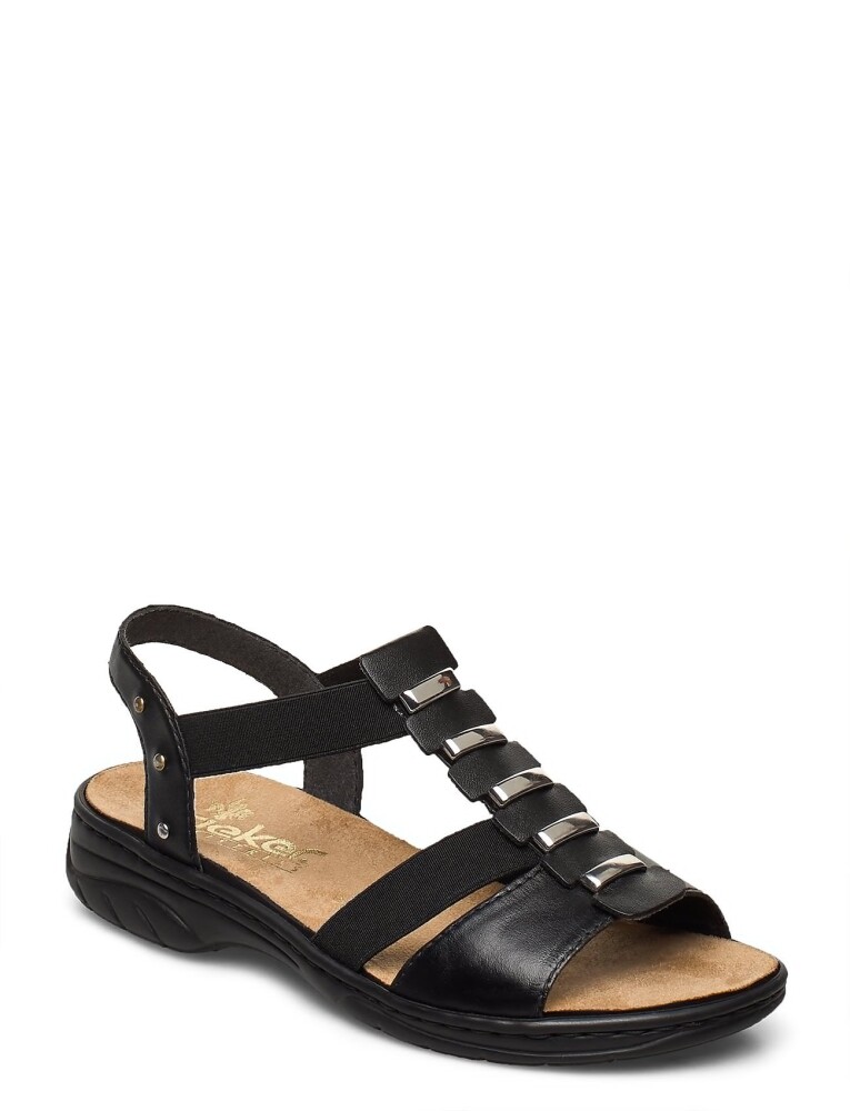 Rieker Rieker Ladies" Sandals 64580 00 Black   Black   37 - main photo