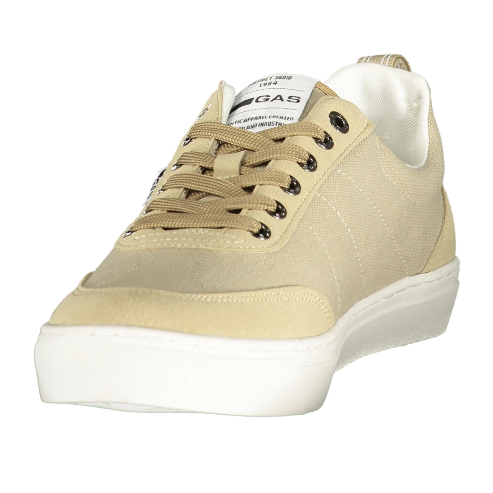 GAS Herre Sko Beige 40 EU, - side b