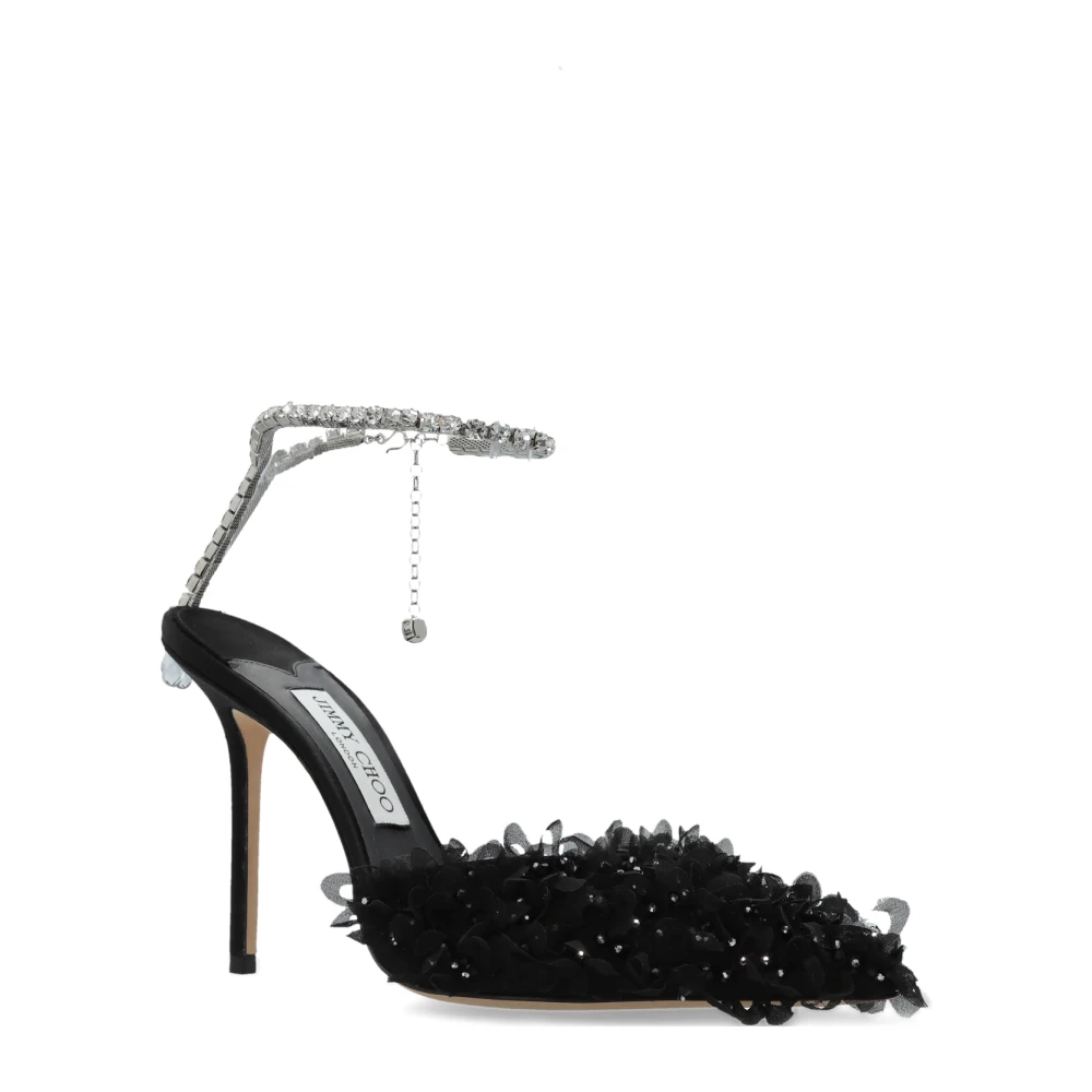 Jimmy Choo Dame Sko Svart 37 EU, - side b