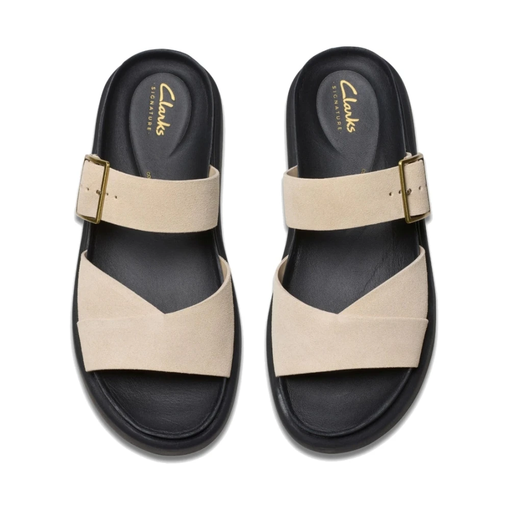 Clarks Dame Sko Beige 38 EU - side b