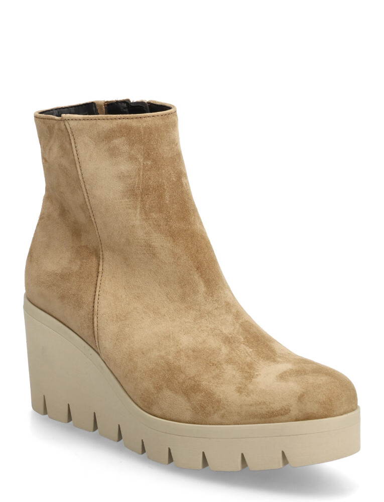 Gabor Wedge Ankle Boot - Beige - 40.5 - main photo