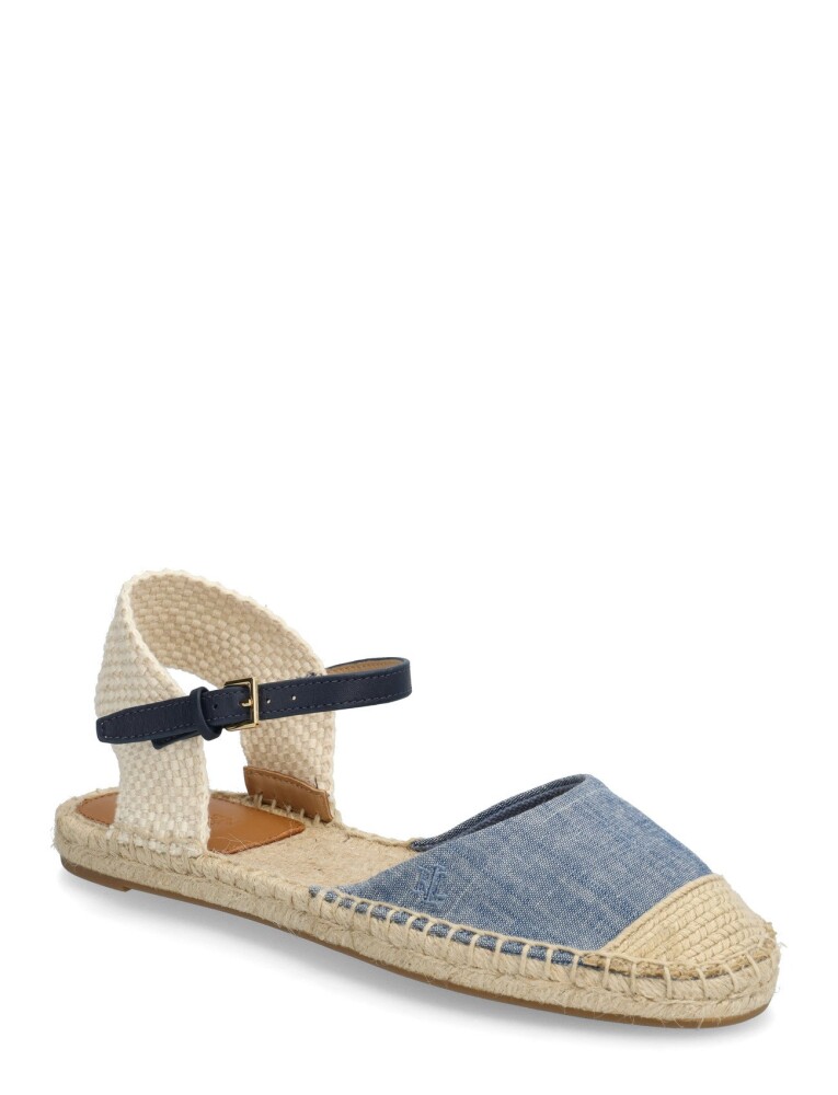 Lauren Ralph Lauren Chmbr/Sft Npp/Crcht Robby Flat Es F   Blue   37.5 - main photo