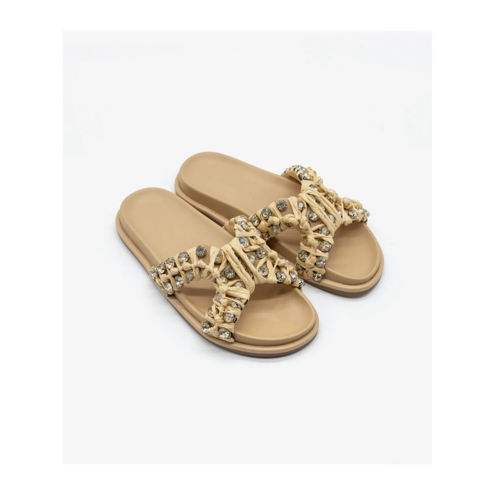 Noa Harmon Dame Sko Beige 38 EU, - side b