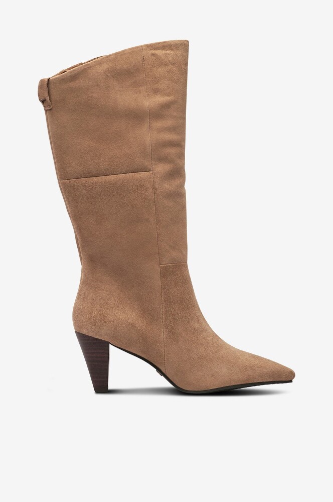 Tamaris Støvler Tall Suede Beige - main photo