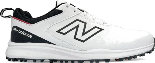 New Balance Advantage SL Hvit Svart Golfsko herre White/Black