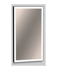 Alape speil med dimbart LED lys, 45x80 cm