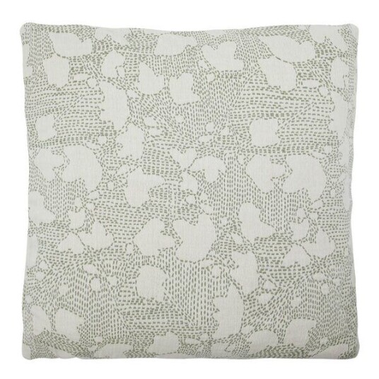 House Doctor Mori putetrekk 50x50 cm off white/khaki House Doctor Mori putetrekk 50x50 cm off white/khaki