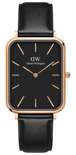 Daniel Wellington DW Klokke Quadro Pressed Sheffield 29x36.5mm Roségull Daniel Wellington DW Klokke Quadro Pressed Sheffield 29x36.5mm Roségull