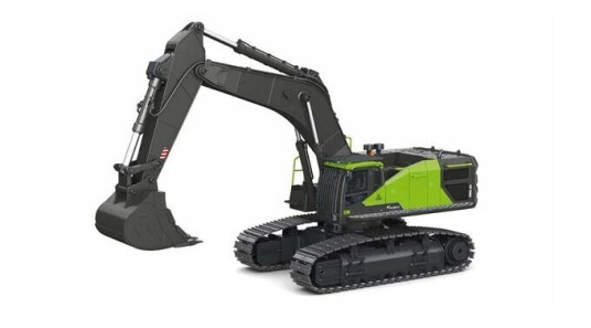 Amewi Crawler Excavator ACV730 V3 1:14 RTR Grey/Green Amewi Crawler Excavator ACV730 V3 1:14 RTR Grey/Green