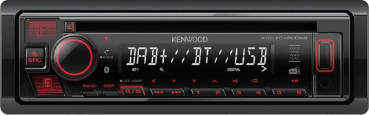 Kenwood KDC-BT450DAB CD, BT, AUX, DAB+, USB Kenwood KDC-BT450DAB CD, BT, AUX, DAB+, USB